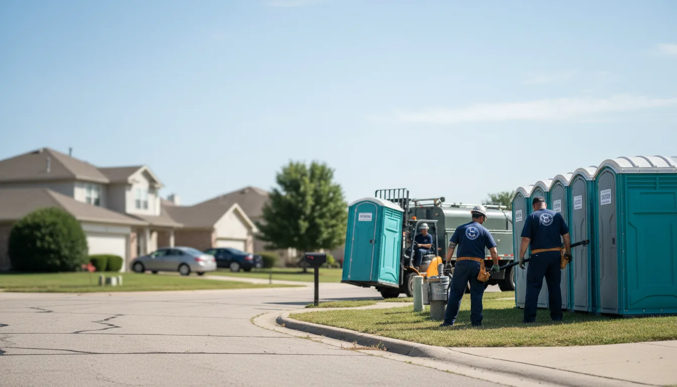 Porta Potty Rental in Donovan, IL near me